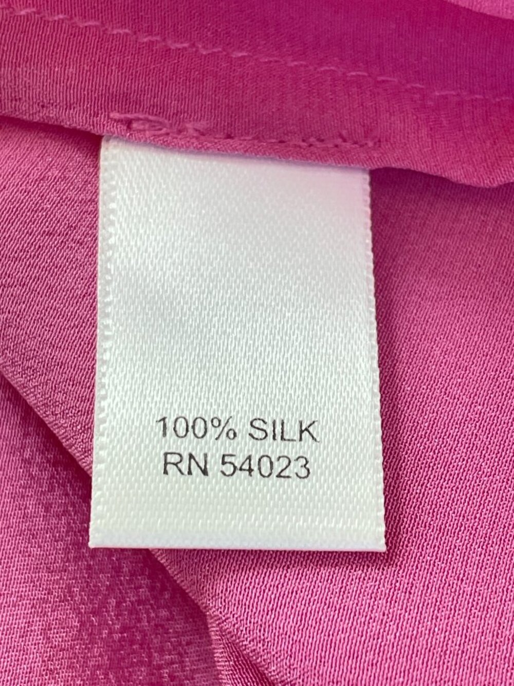 Banana Republic 100% Silk Pintuck Shell Blouse Pink Sleeveless Top 8 - Picture 10 of 13